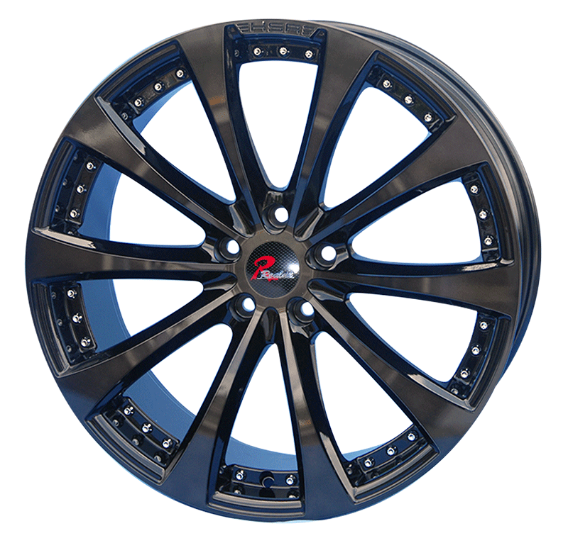 178.5 177.5 inch Semi Matte Black wheel rim