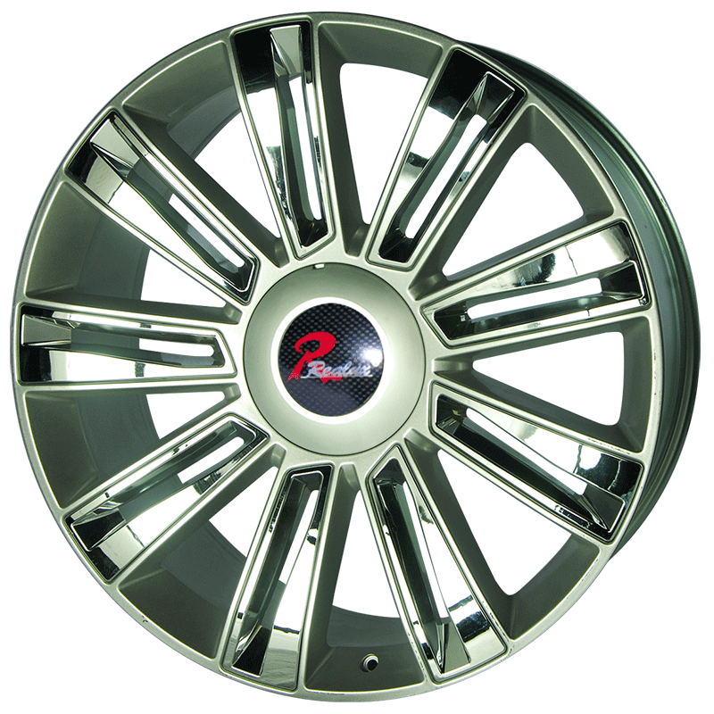 23×9 inch dark cyan machine face wheel rim