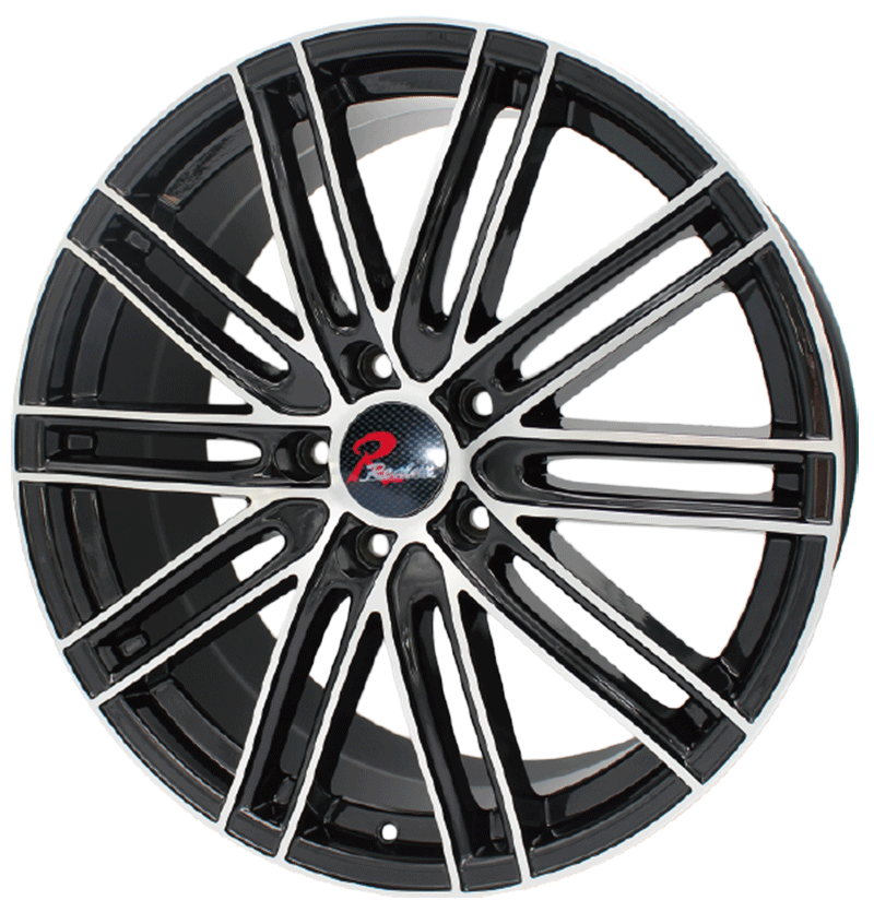 21×11 21×10 21×9.5 inch Semi Matte Black Machine Face wheel rim