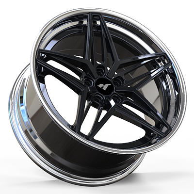 18-24 inch Chrome + Black Face forged and custom wheel rim