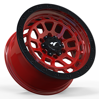 18-24 inch black + red forged and custom wheel rim