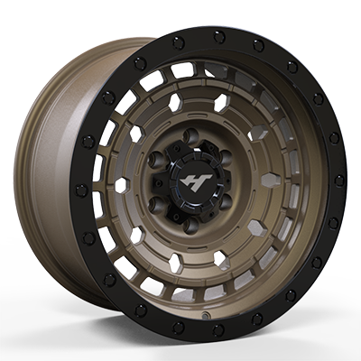 17X8.0 inch 6X135 Black & Bronze wheel rim