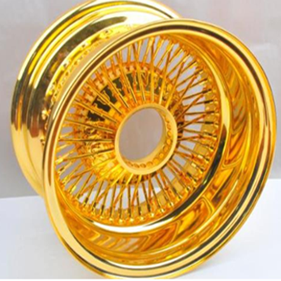 17X8.0 inch gold forged and custom wheel rim