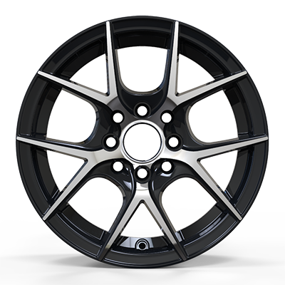 14X6.0 inch black wheel rim