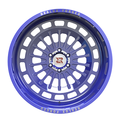 22X12 inch Blue forged and custom wheel rim