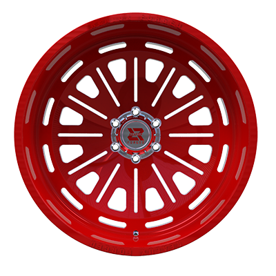 24X12 inch Red forged and custom wheel rim
