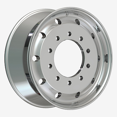 22.5X9.0 inch silver　truck wheel rim