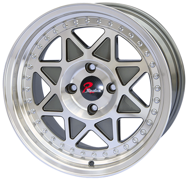 157 158 inch sliver machine face/chrome stud wheel rim