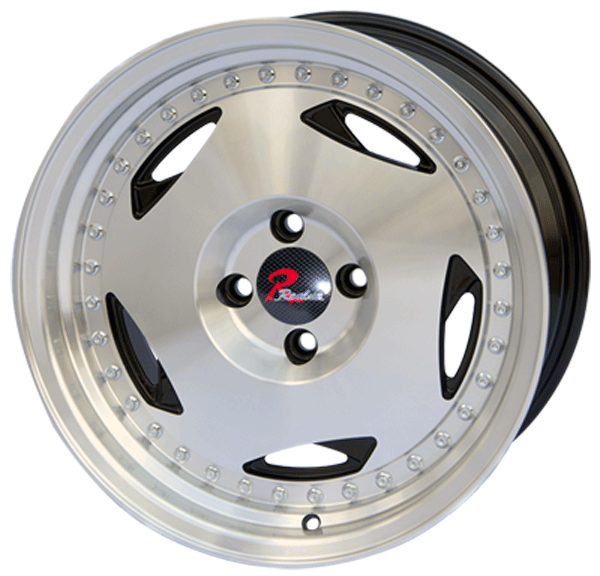 157 158 inch sliver machine face/chrome stud wheel rim